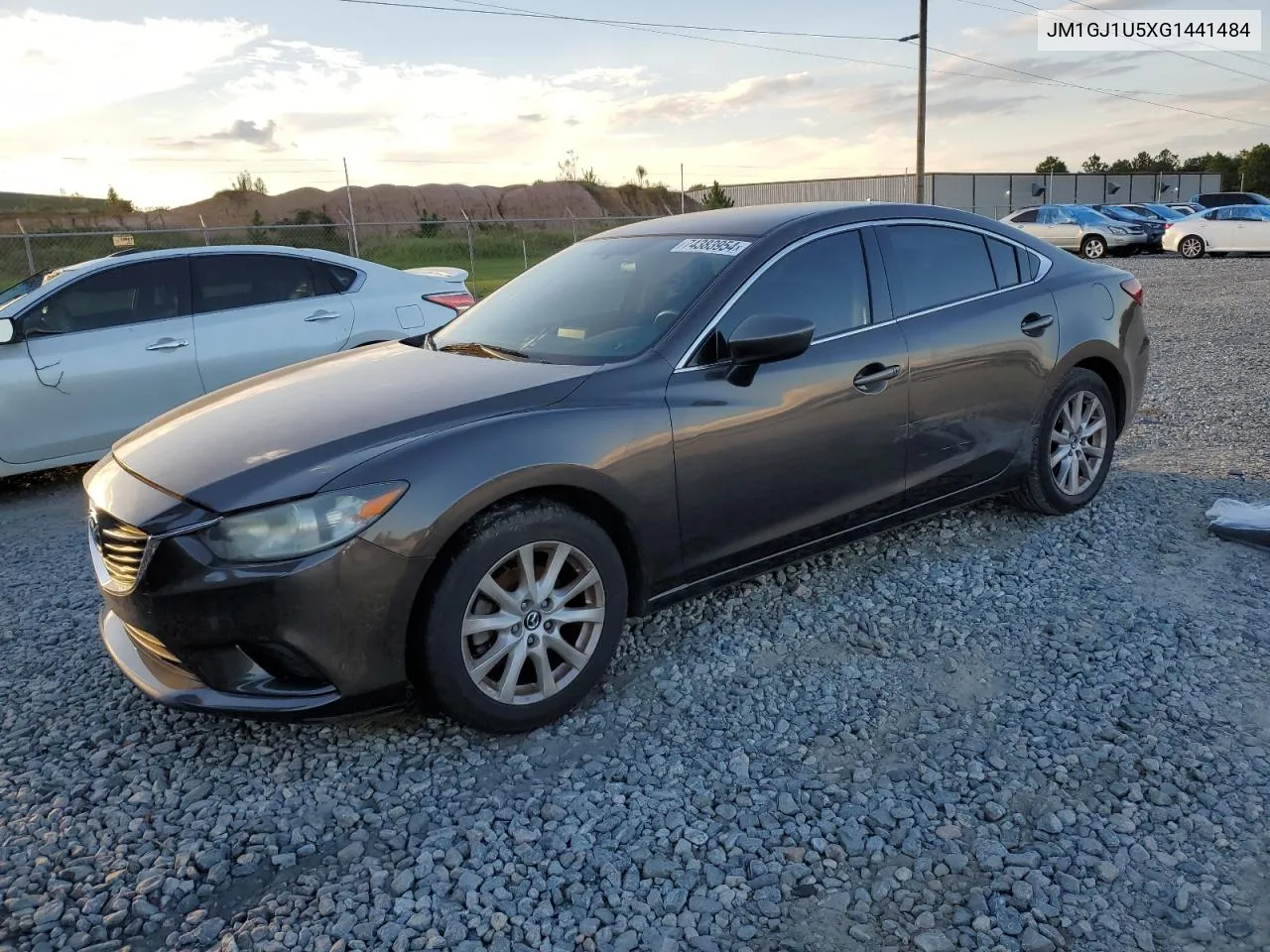 2016 Mazda 6 Sport VIN: JM1GJ1U5XG1441484 Lot: 74383954