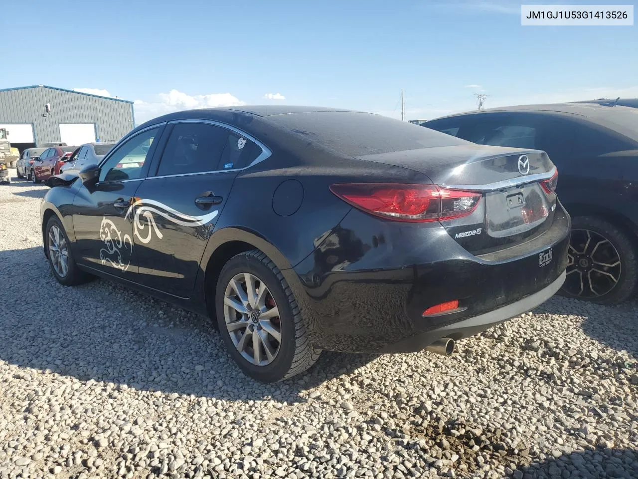 2016 Mazda 6 Sport VIN: JM1GJ1U53G1413526 Lot: 74925054