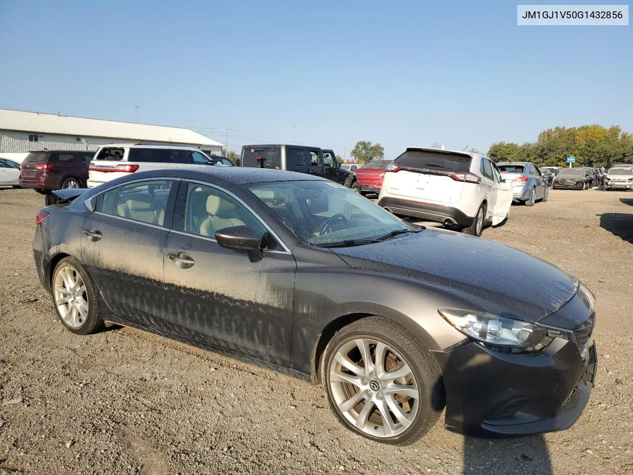 2016 Mazda 6 Touring VIN: JM1GJ1V50G1432856 Lot: 75683404