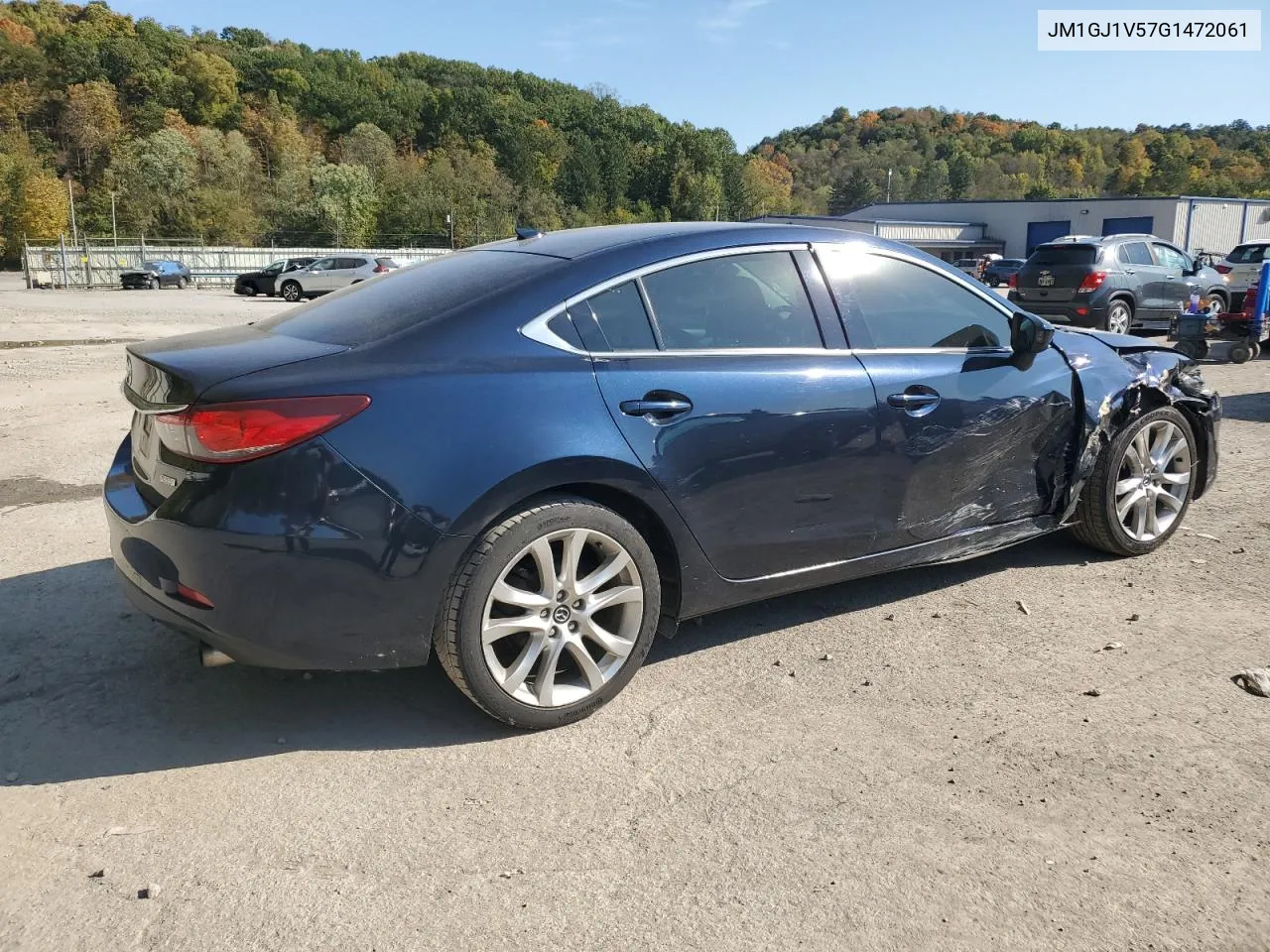 2016 Mazda 6 Touring VIN: JM1GJ1V57G1472061 Lot: 75911454