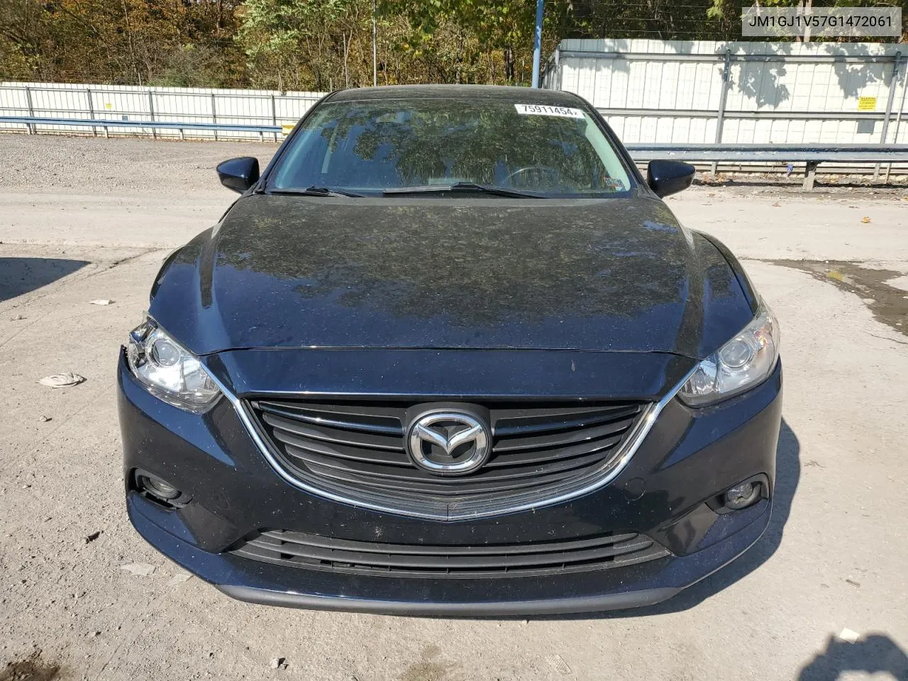 2016 Mazda 6 Touring VIN: JM1GJ1V57G1472061 Lot: 75911454