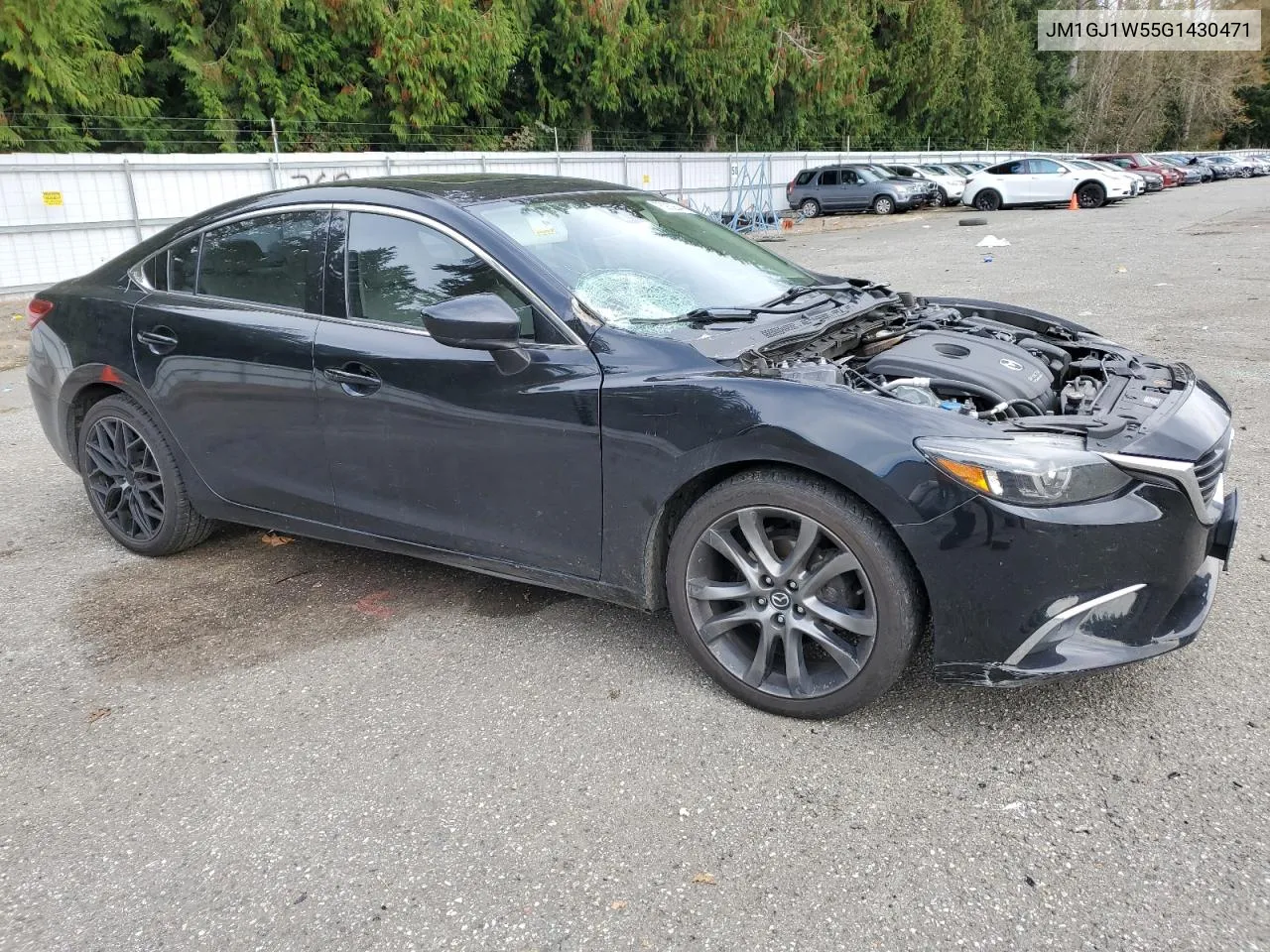 2016 Mazda 6 Grand Touring VIN: JM1GJ1W55G1430471 Lot: 75932644