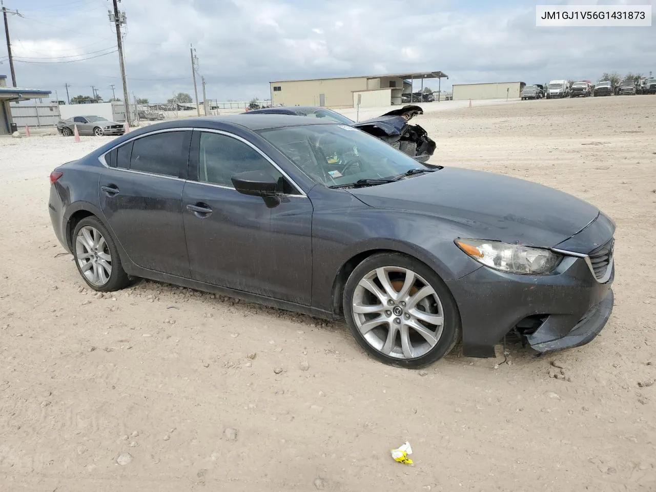 2016 Mazda 6 Touring VIN: JM1GJ1V56G1431873 Lot: 76109064