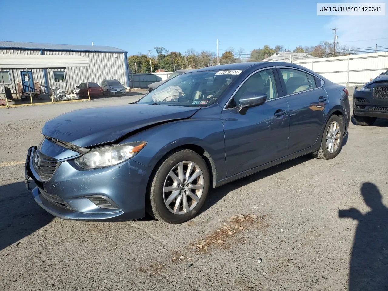 2016 Mazda 6 Sport VIN: JM1GJ1U54G1420341 Lot: 76619374