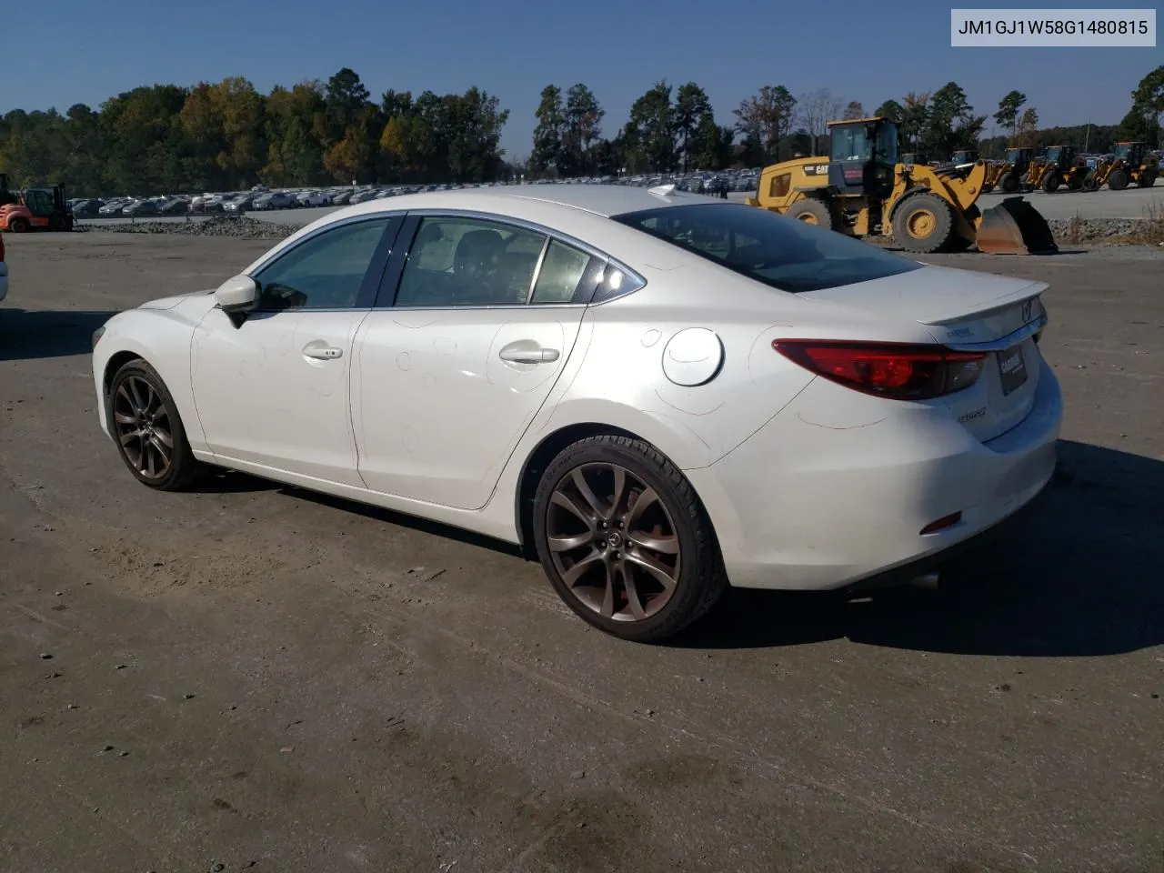 2016 Mazda 6 Grand Touring VIN: JM1GJ1W58G1480815 Lot: 77330454