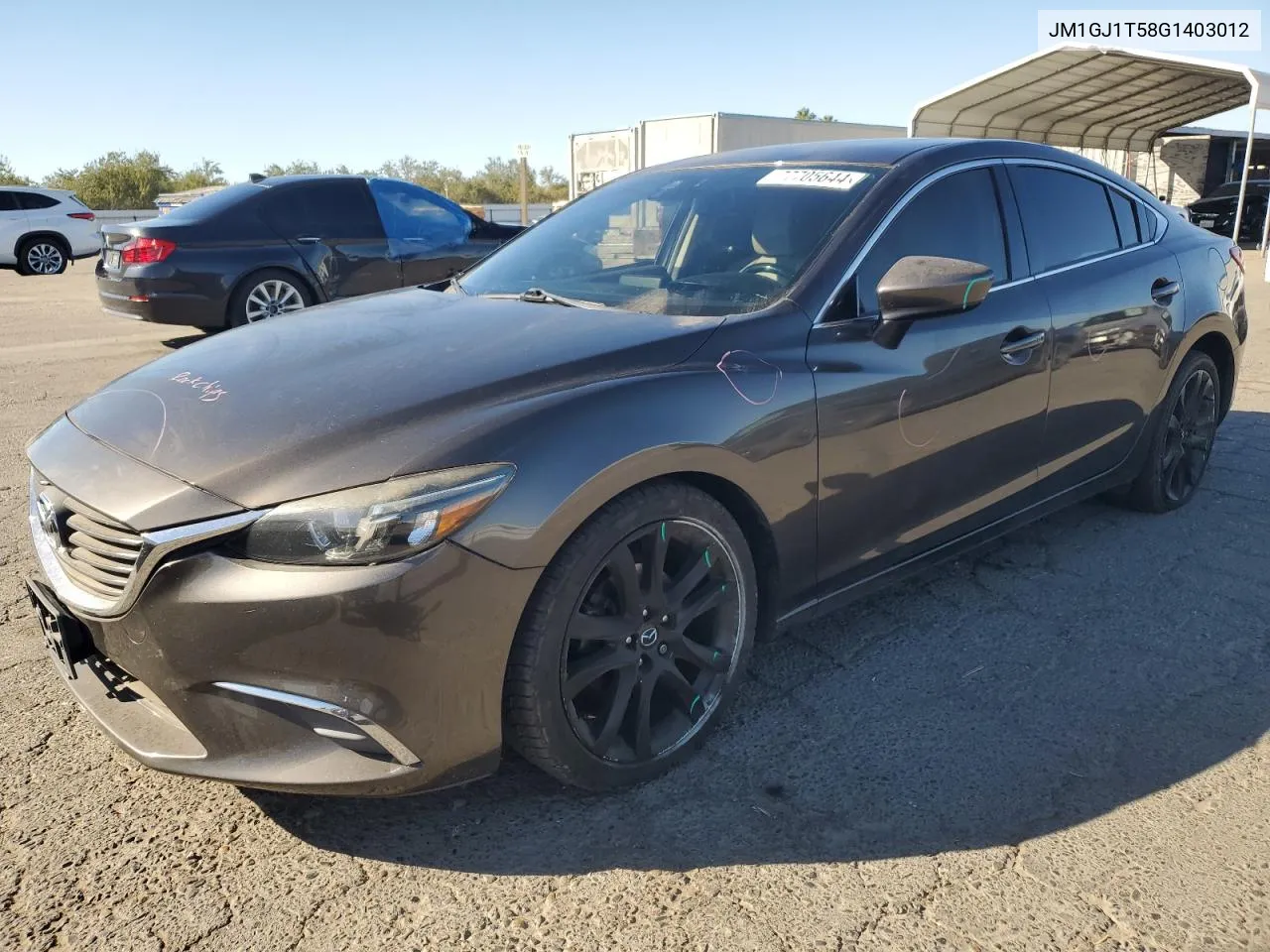 2016 Mazda 6 Touring VIN: JM1GJ1T58G1403012 Lot: 77705644