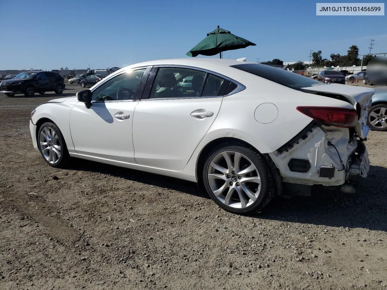 2016 Mazda 6 Touring VIN: JM1GJ1T51G1456599 Lot: 77822694