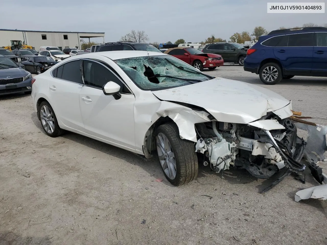 2016 Mazda 6 Touring VIN: JM1GJ1V59G1404893 Lot: 78145794