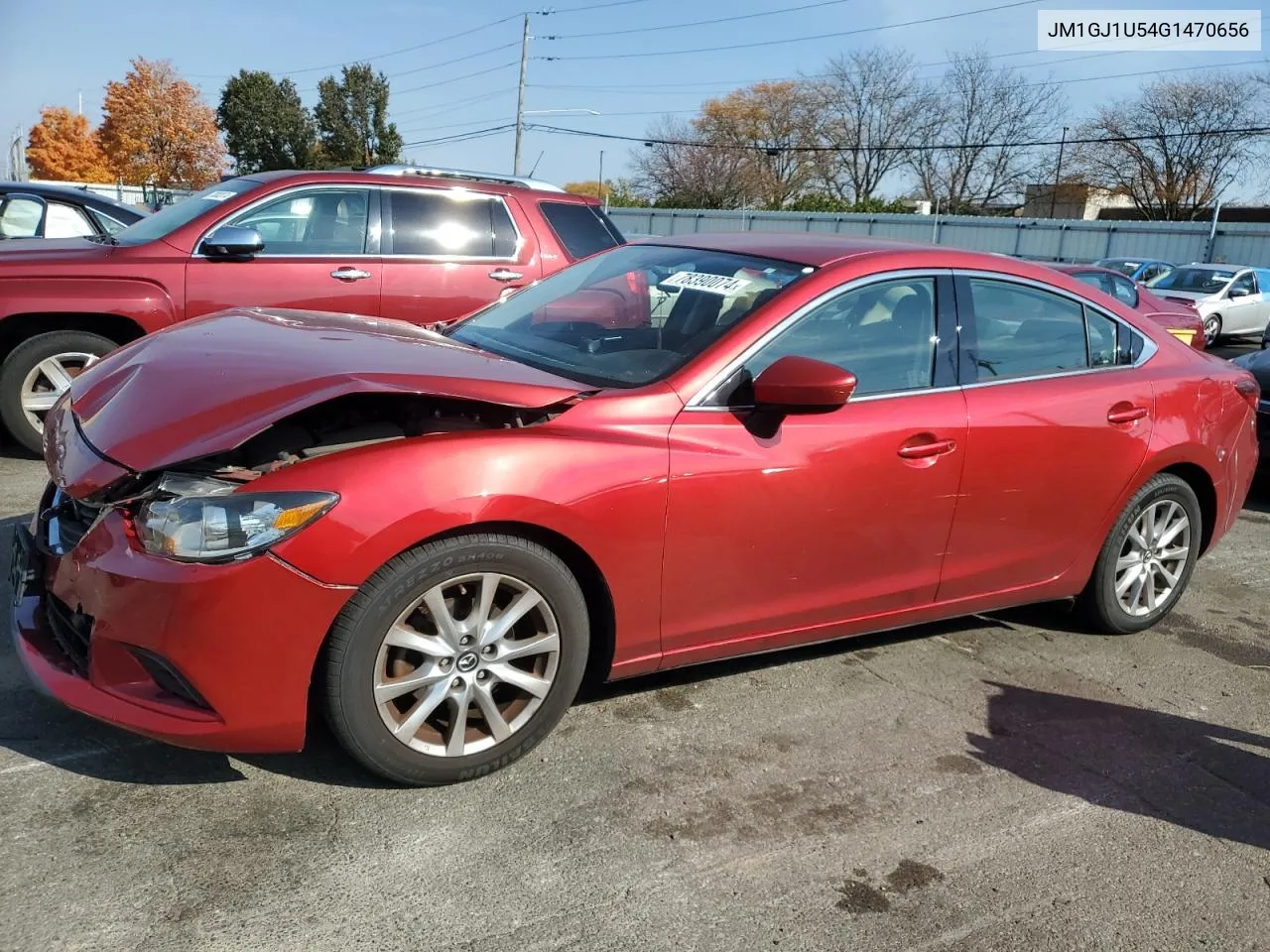 2016 Mazda 6 Sport VIN: JM1GJ1U54G1470656 Lot: 78390074