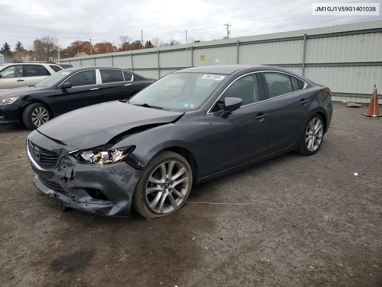 2016 Mazda 6 Touring VIN: JM1GJ1V59G1401038 Lot: 78672564