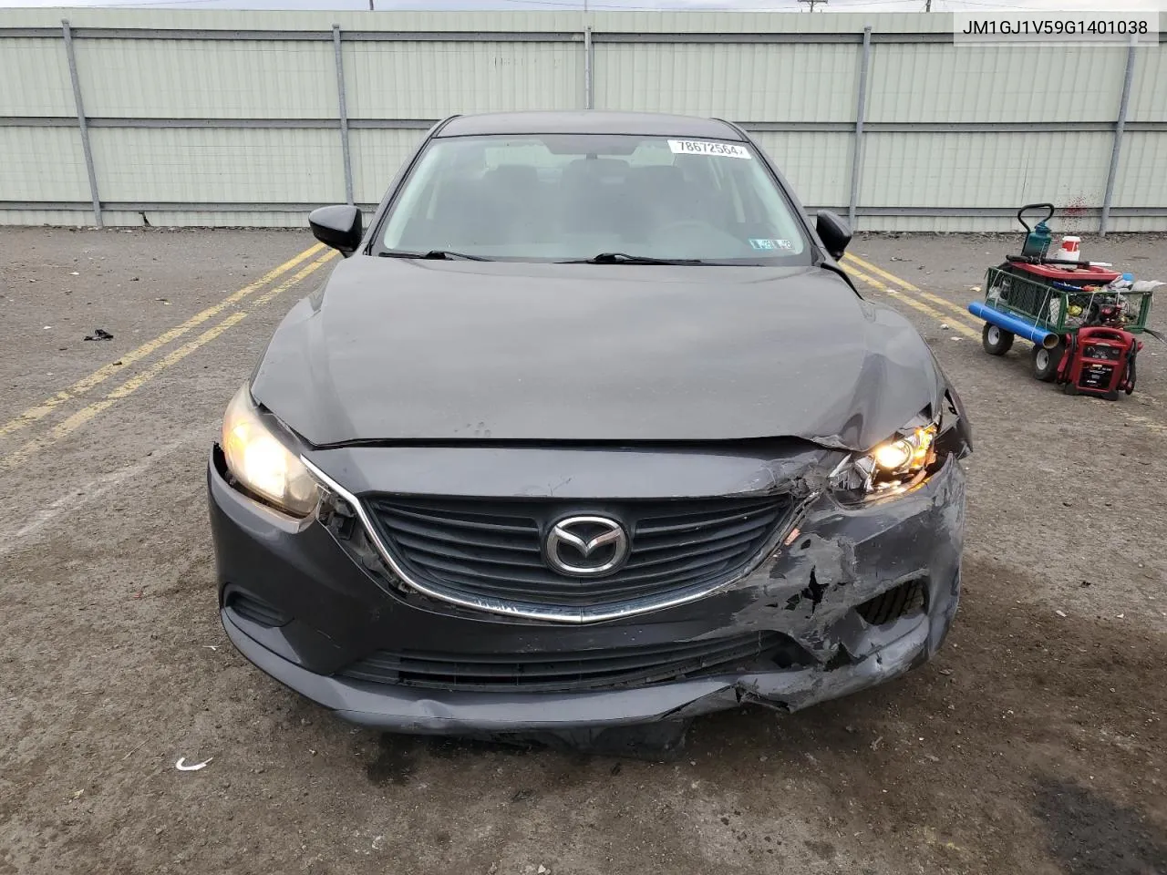 2016 Mazda 6 Touring VIN: JM1GJ1V59G1401038 Lot: 78672564