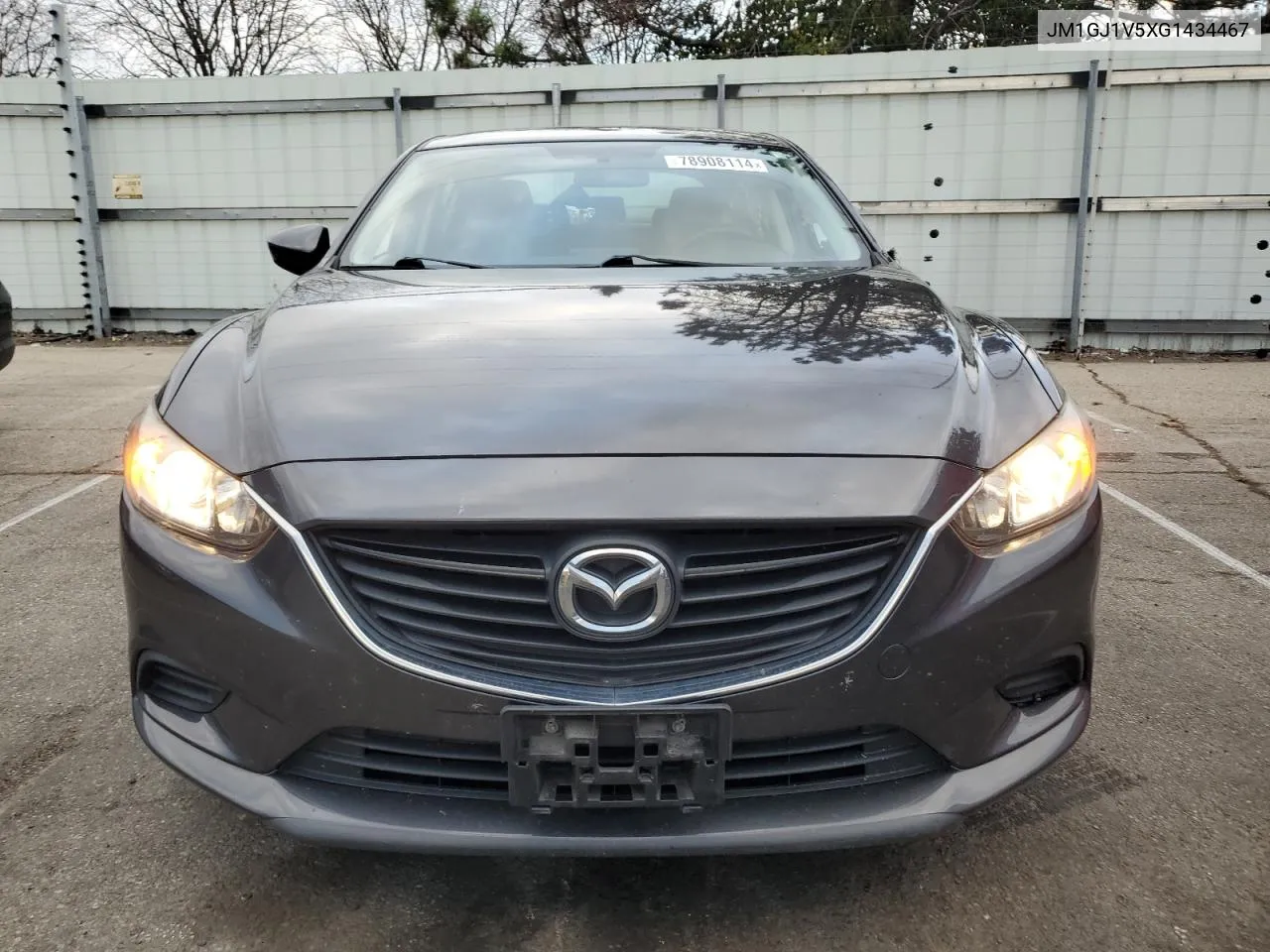 2016 Mazda 6 Touring VIN: JM1GJ1V5XG1434467 Lot: 78908114