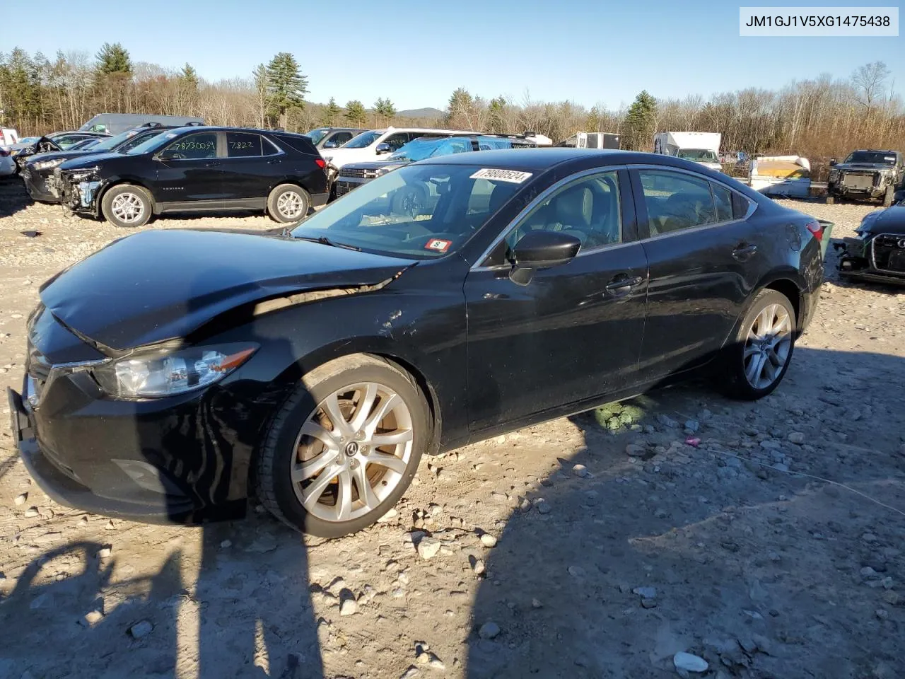 2016 Mazda 6 Touring VIN: JM1GJ1V5XG1475438 Lot: 79800524