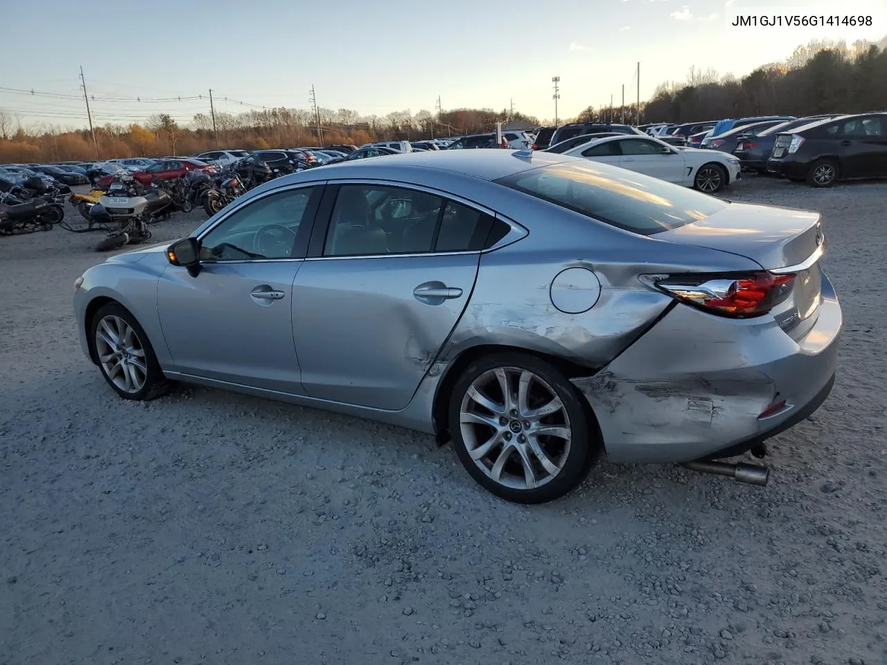 2016 Mazda 6 Touring VIN: JM1GJ1V56G1414698 Lot: 79928424