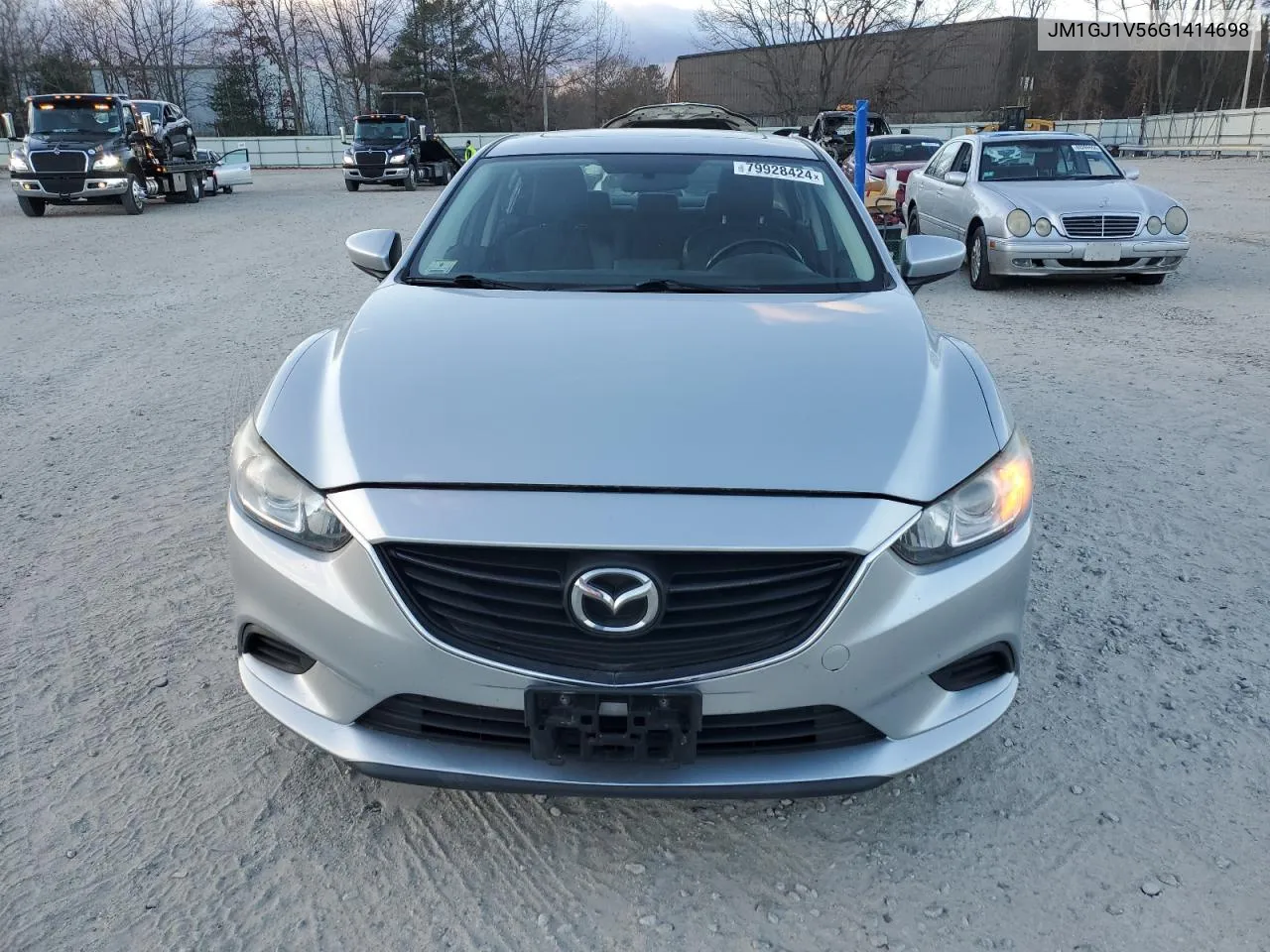 2016 Mazda 6 Touring VIN: JM1GJ1V56G1414698 Lot: 79928424