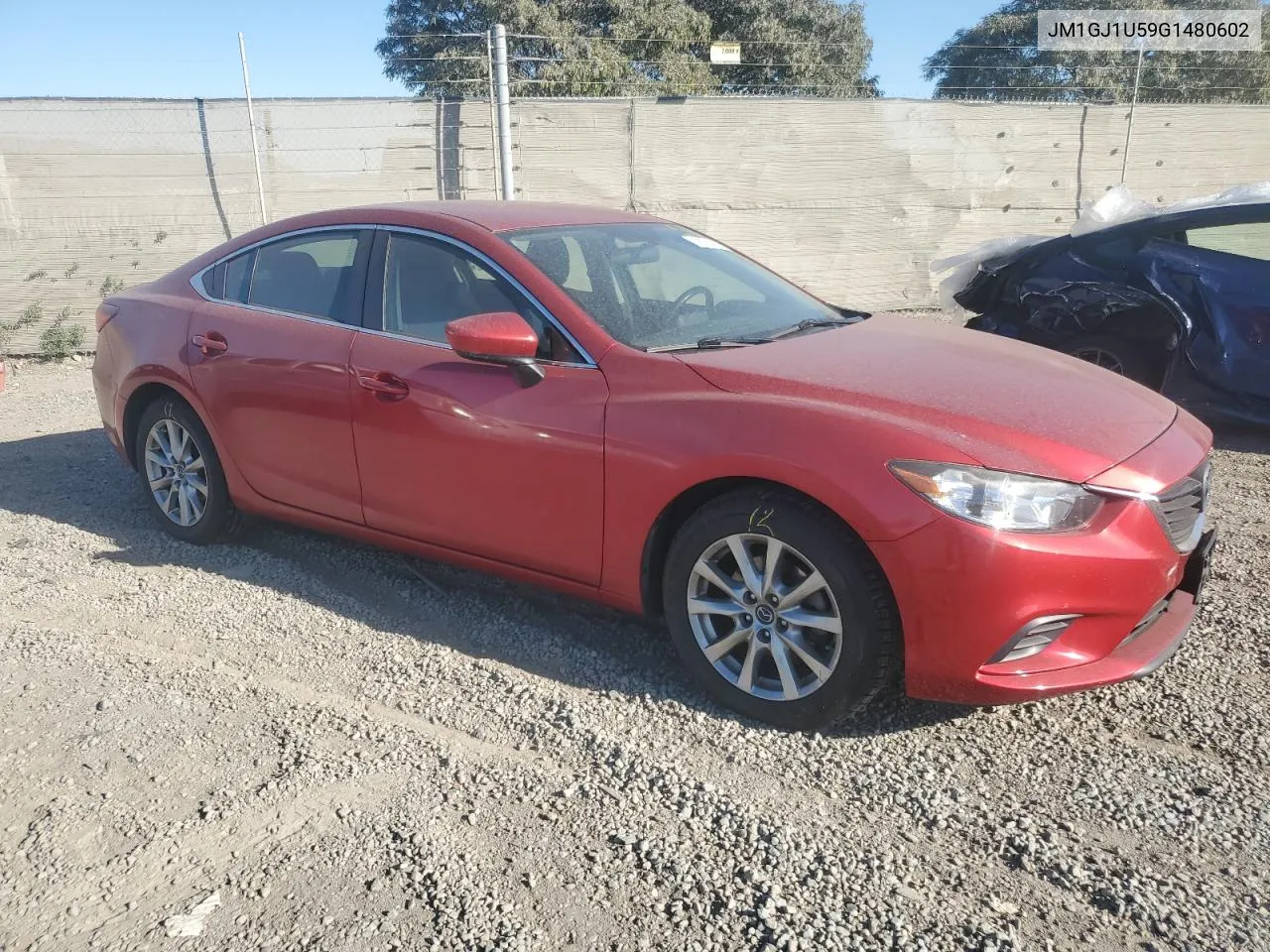 2016 Mazda 6 Sport VIN: JM1GJ1U59G1480602 Lot: 79970414