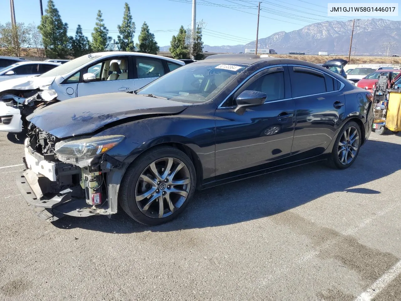 2016 Mazda 6 Grand Touring VIN: JM1GJ1W58G1446017 Lot: 80133364