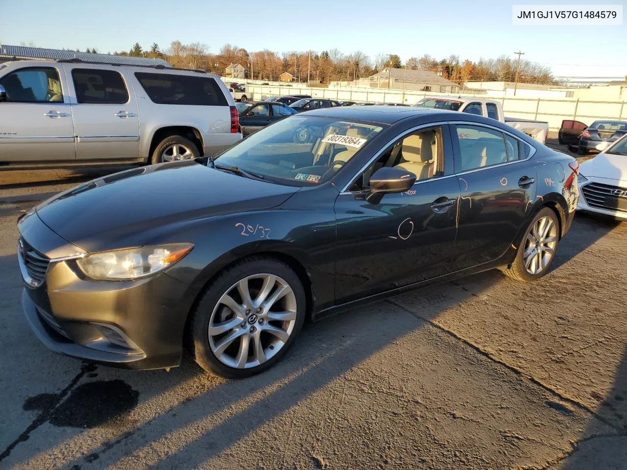 2016 Mazda 6 Touring VIN: JM1GJ1V57G1484579 Lot: 80319364