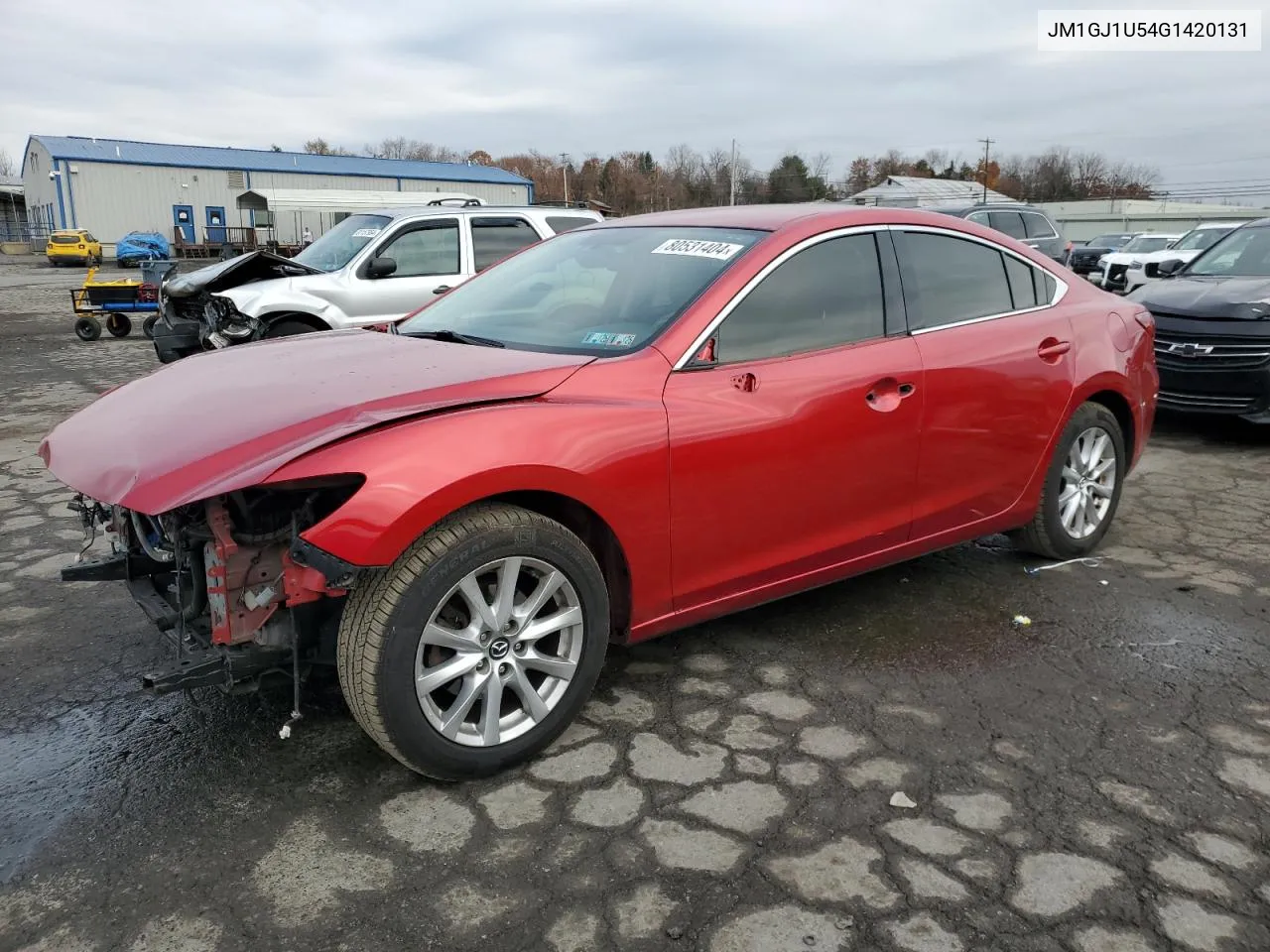 2016 Mazda 6 Sport VIN: JM1GJ1U54G1420131 Lot: 80531404