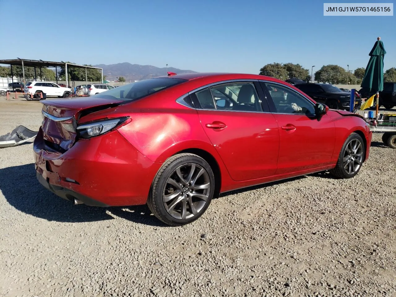 2016 Mazda 6 Grand Touring VIN: JM1GJ1W57G1465156 Lot: 80554044