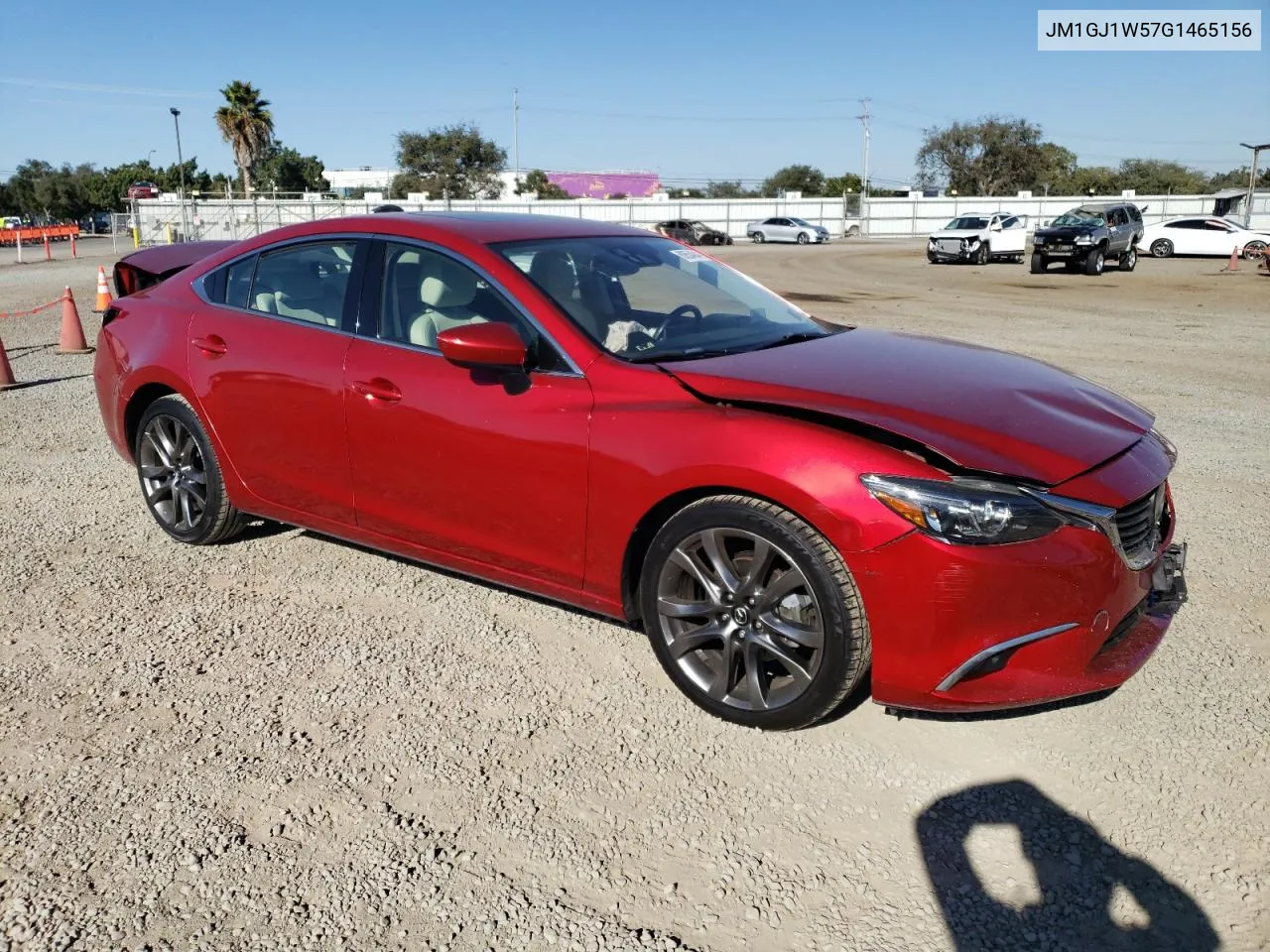 2016 Mazda 6 Grand Touring VIN: JM1GJ1W57G1465156 Lot: 80554044