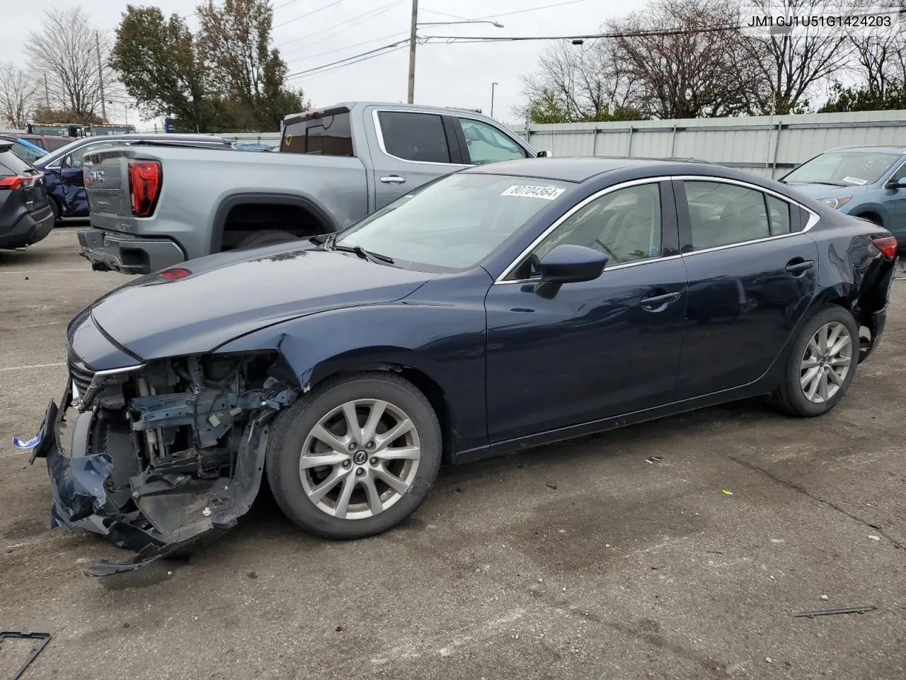 2016 Mazda 6 Sport VIN: JM1GJ1U51G1424203 Lot: 80704364