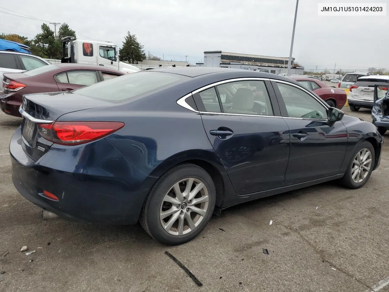 2016 Mazda 6 Sport VIN: JM1GJ1U51G1424203 Lot: 80704364