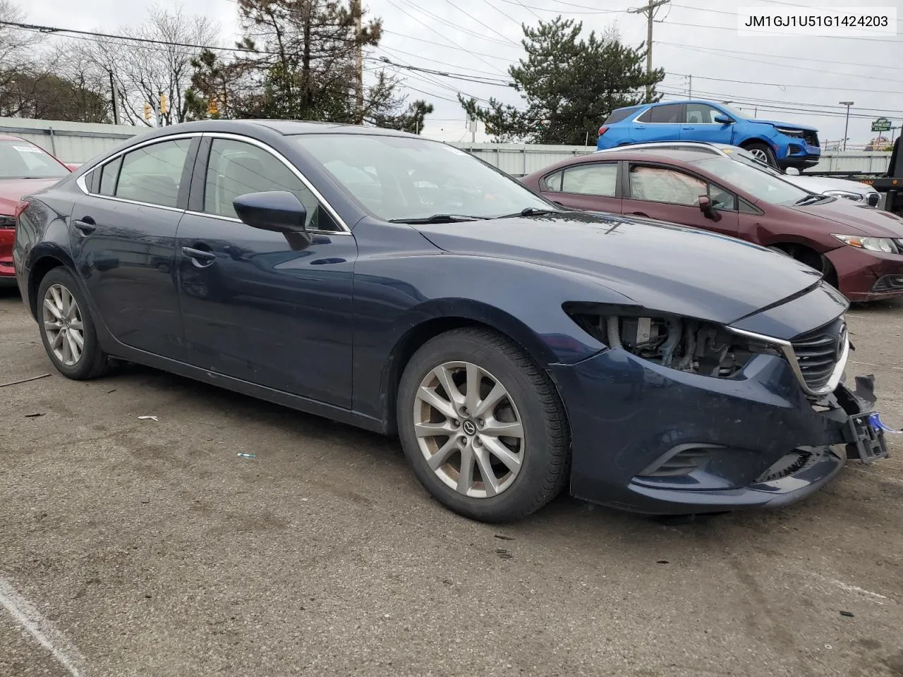 2016 Mazda 6 Sport VIN: JM1GJ1U51G1424203 Lot: 80704364