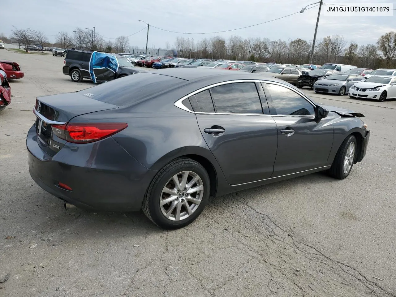 2016 Mazda 6 Sport VIN: JM1GJ1U51G1401679 Lot: 81150694