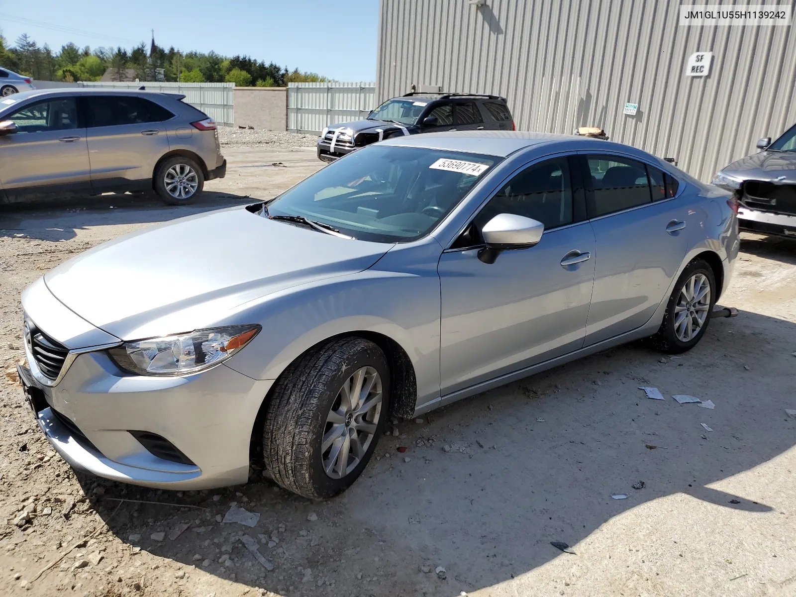 2017 Mazda 6 Sport VIN: JM1GL1U55H1139242 Lot: 53690774