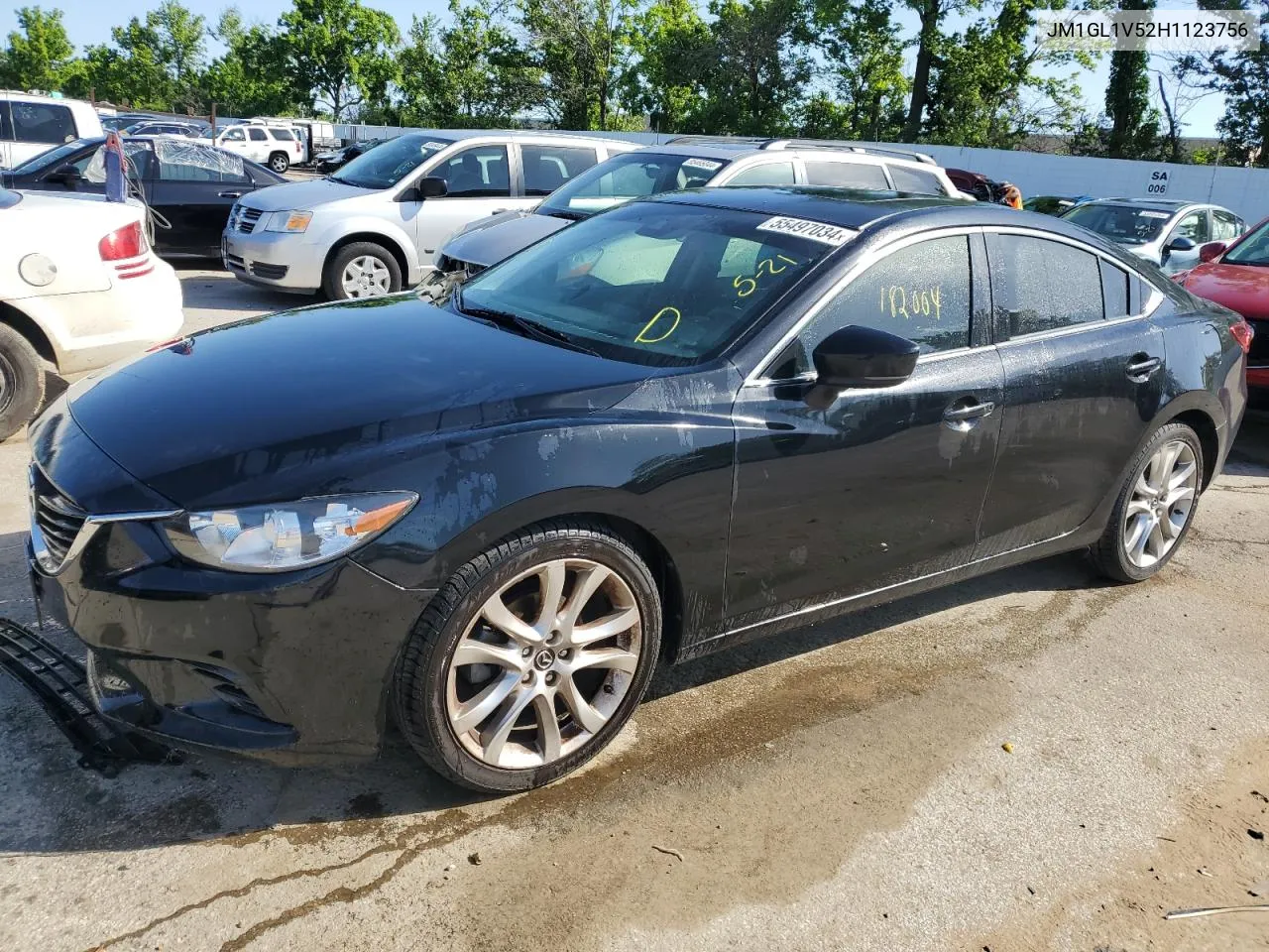 2017 Mazda 6 Touring VIN: JM1GL1V52H1123756 Lot: 55497034