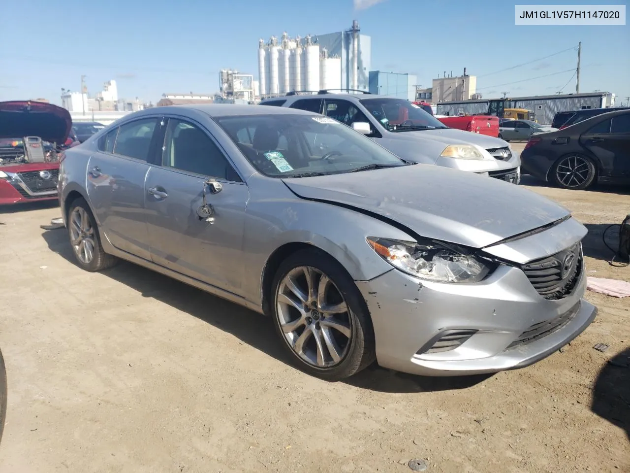 JM1GL1V57H1147020 2017 Mazda 6 Touring