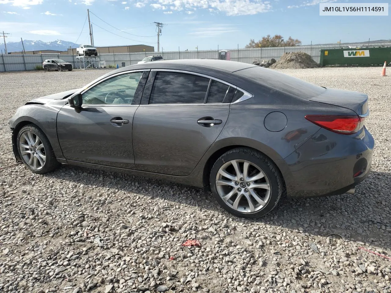 2017 Mazda 6 Touring VIN: JM1GL1V56H1114591 Lot: 55710894