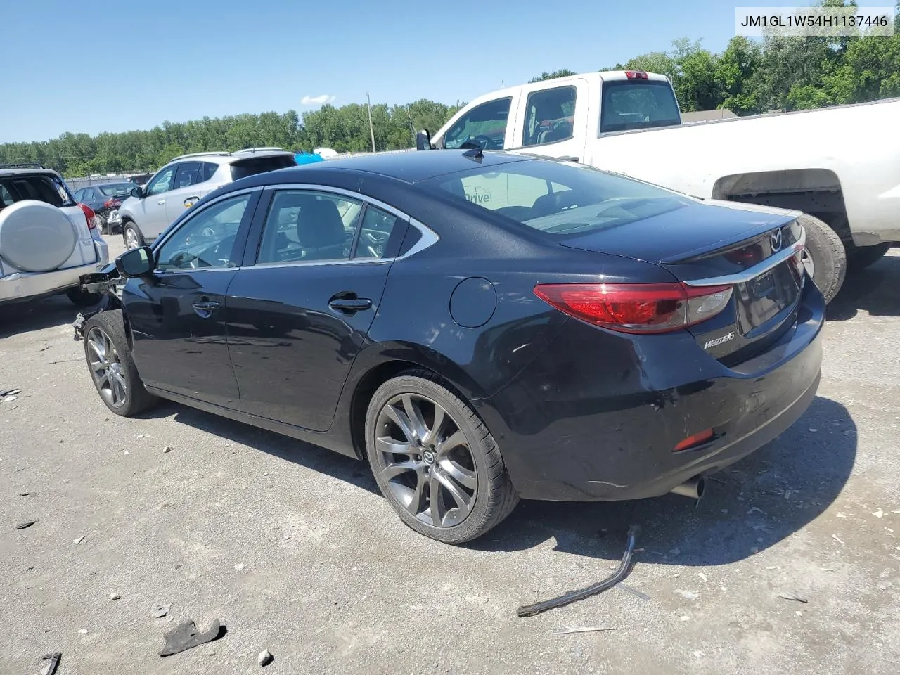 2017 Mazda 6 Grand Touring VIN: JM1GL1W54H1137446 Lot: 56419084