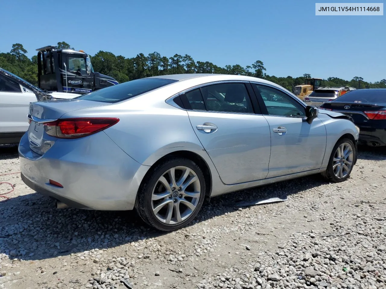 2017 Mazda 6 Touring VIN: JM1GL1V54H1114668 Lot: 58139584