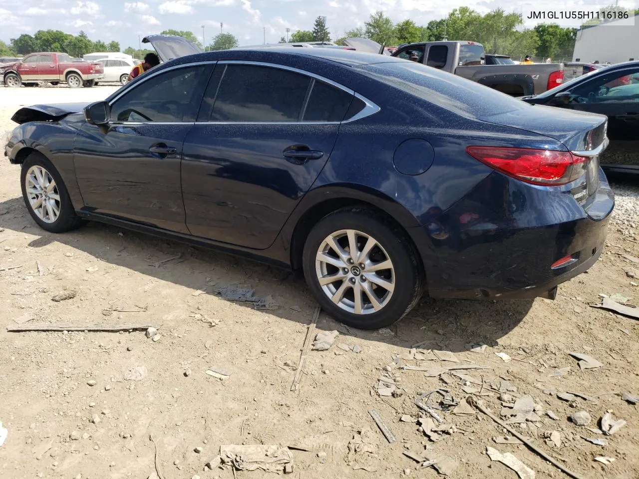 2017 Mazda 6 Sport VIN: JM1GL1U55H1116186 Lot: 58940584