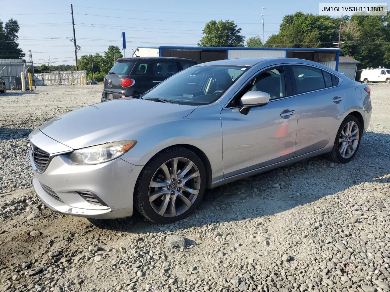 2017 Mazda 6 Touring VIN: JM1GL1V53H1113883 Lot: 63230704