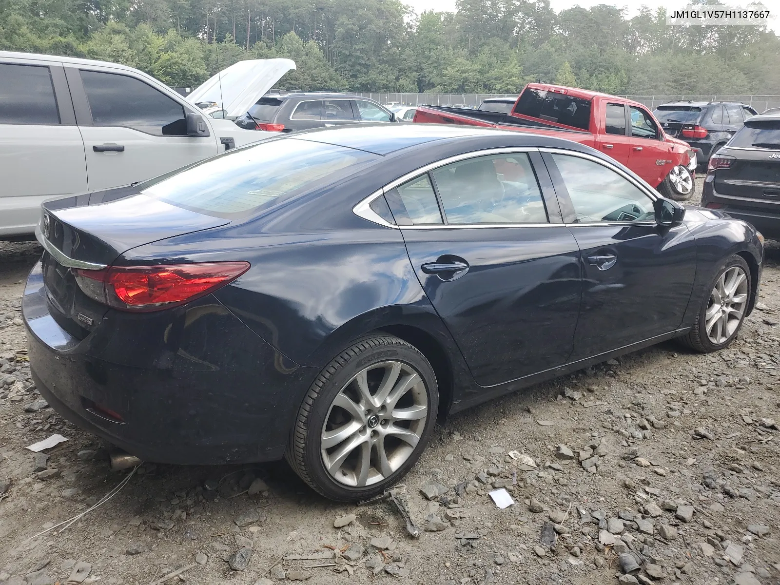 JM1GL1V57H1137667 2017 Mazda 6 Touring