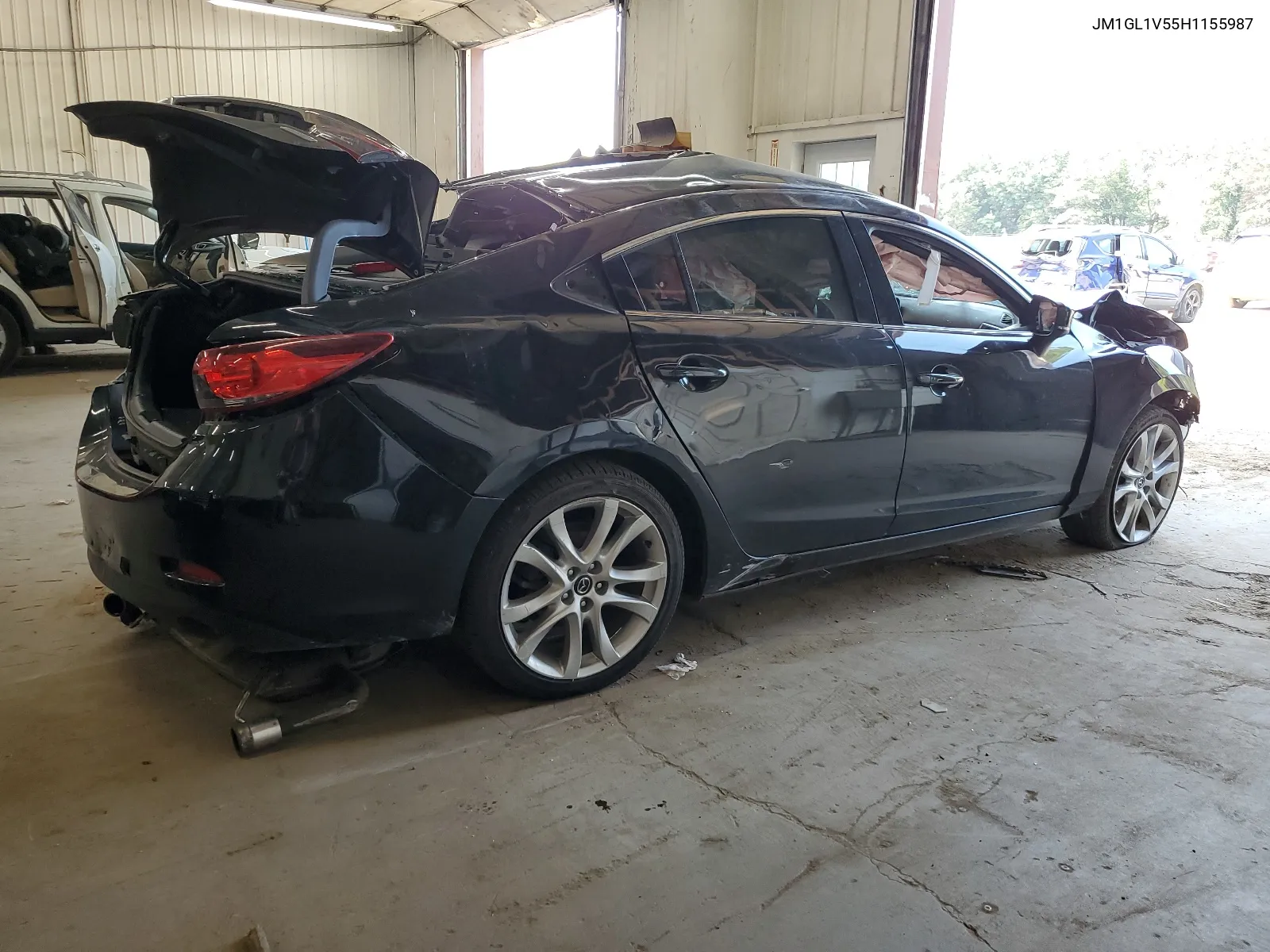 JM1GL1V55H1155987 2017 Mazda 6 Touring