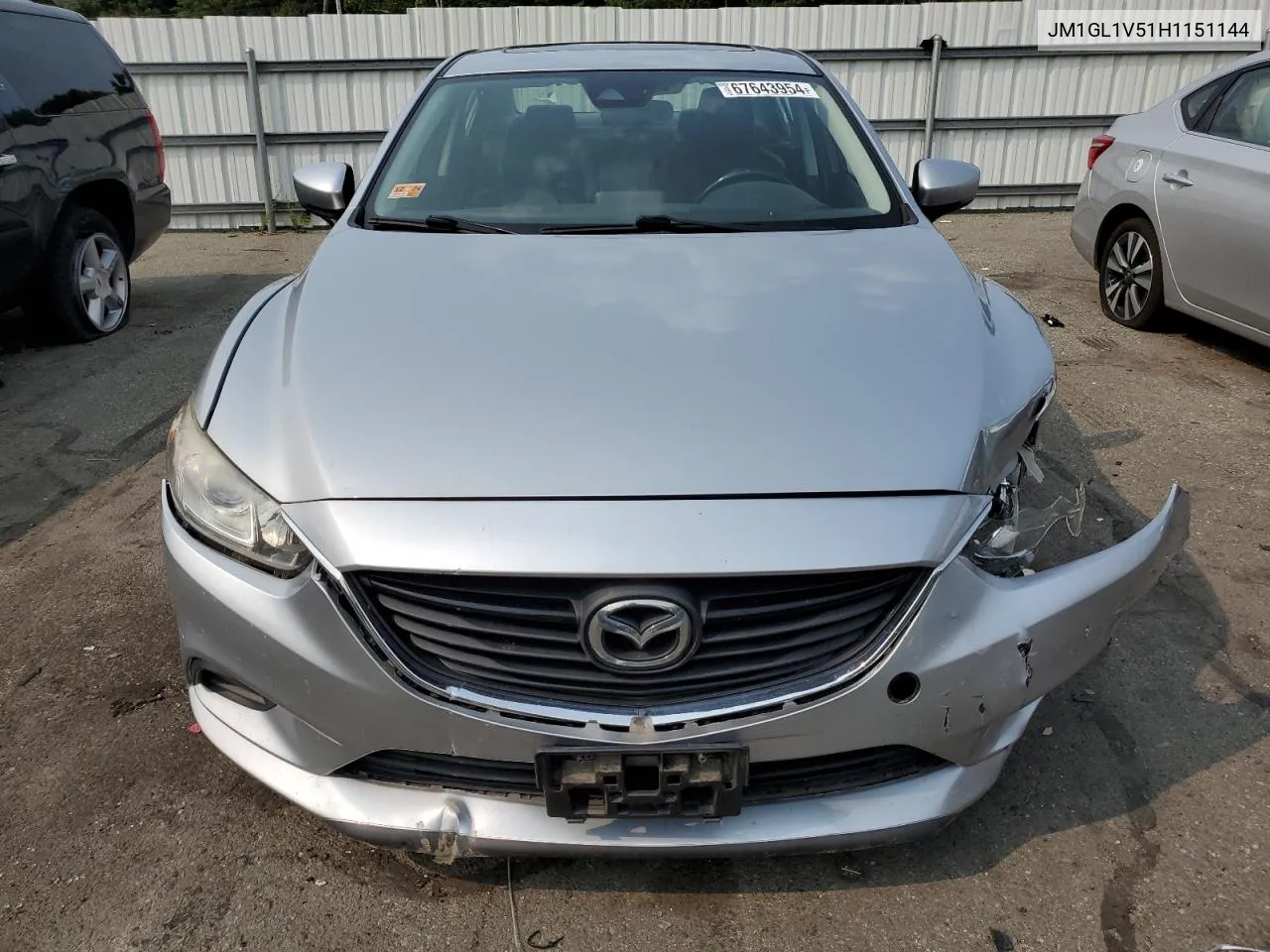 JM1GL1V51H1151144 2017 Mazda 6 Touring