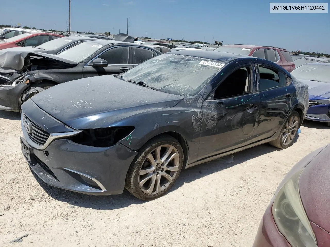 2017 Mazda 6 Touring VIN: JM1GL1V58H1120442 Lot: 67743534