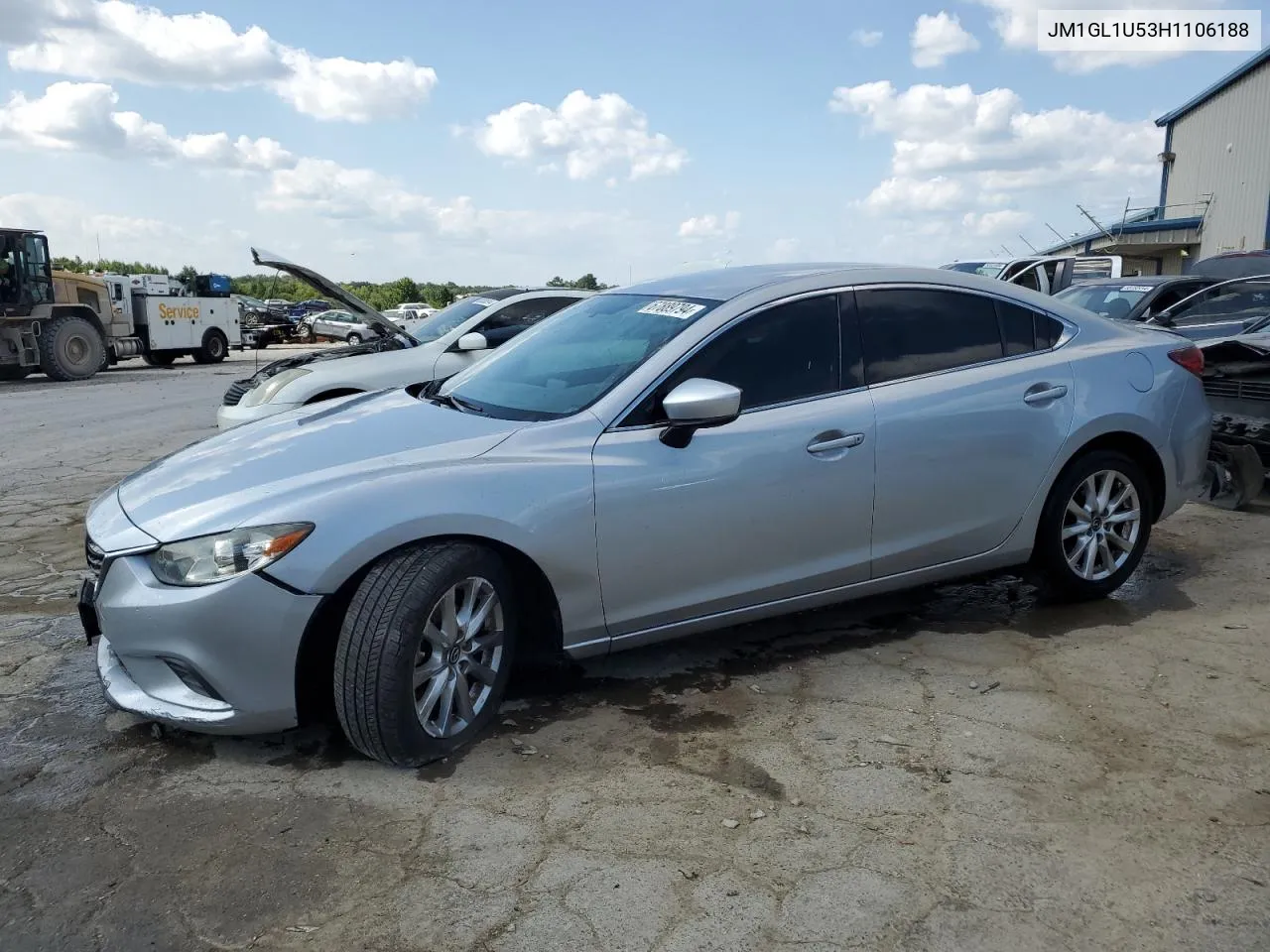 2017 Mazda 6 Sport VIN: JM1GL1U53H1106188 Lot: 67889794