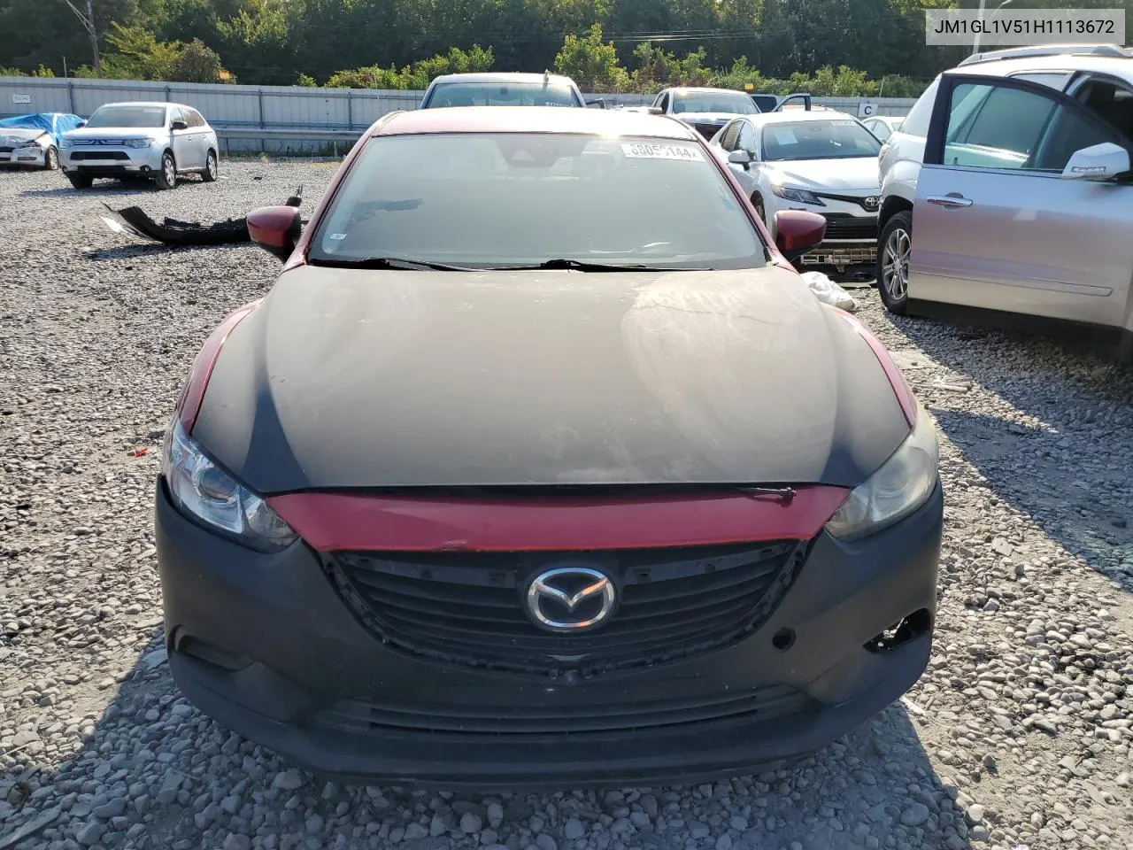 2017 Mazda 6 Touring VIN: JM1GL1V51H1113672 Lot: 68050144