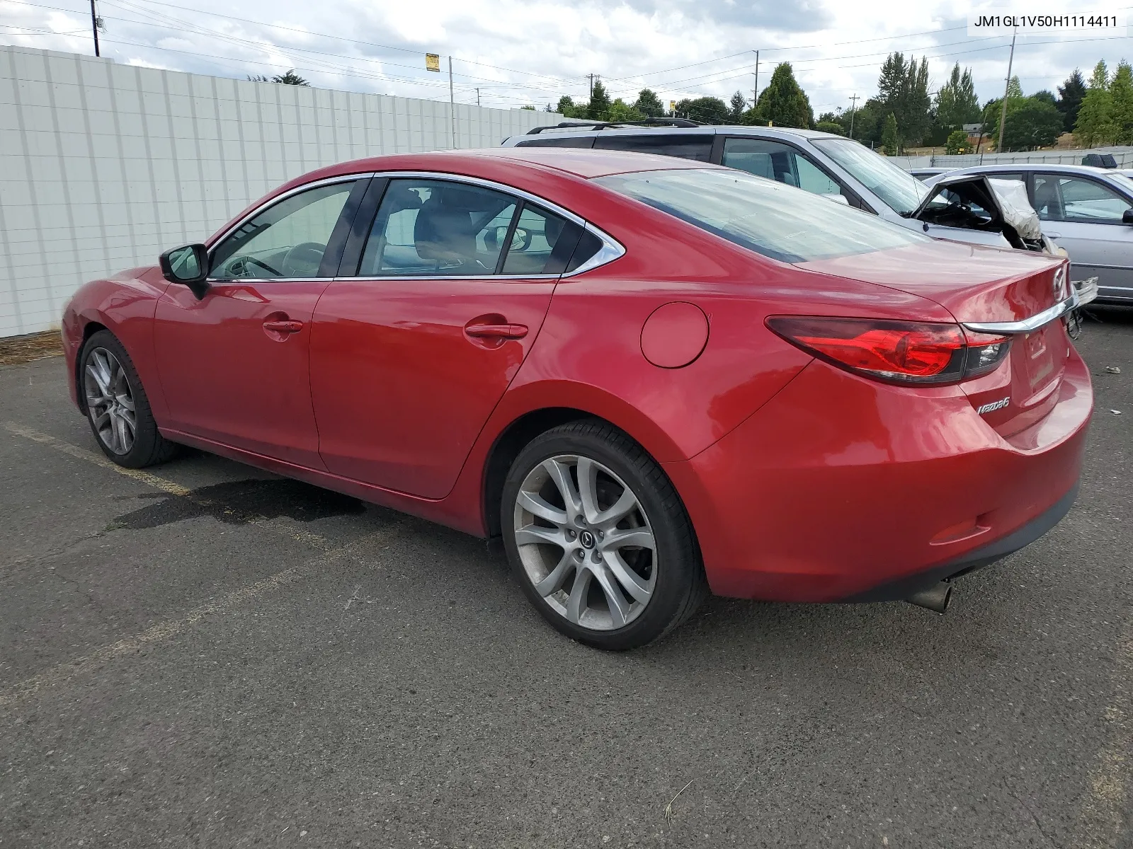 JM1GL1V50H1114411 2017 Mazda 6 Touring