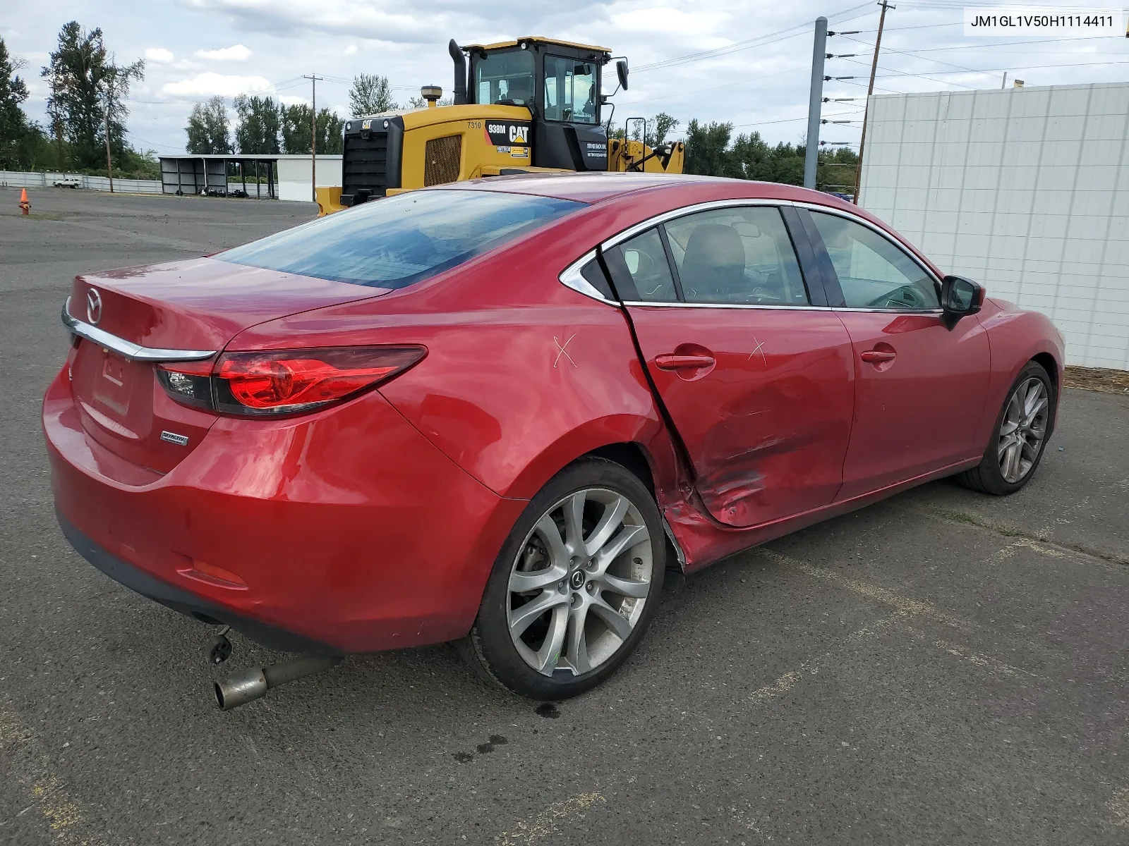 2017 Mazda 6 Touring VIN: JM1GL1V50H1114411 Lot: 68121994