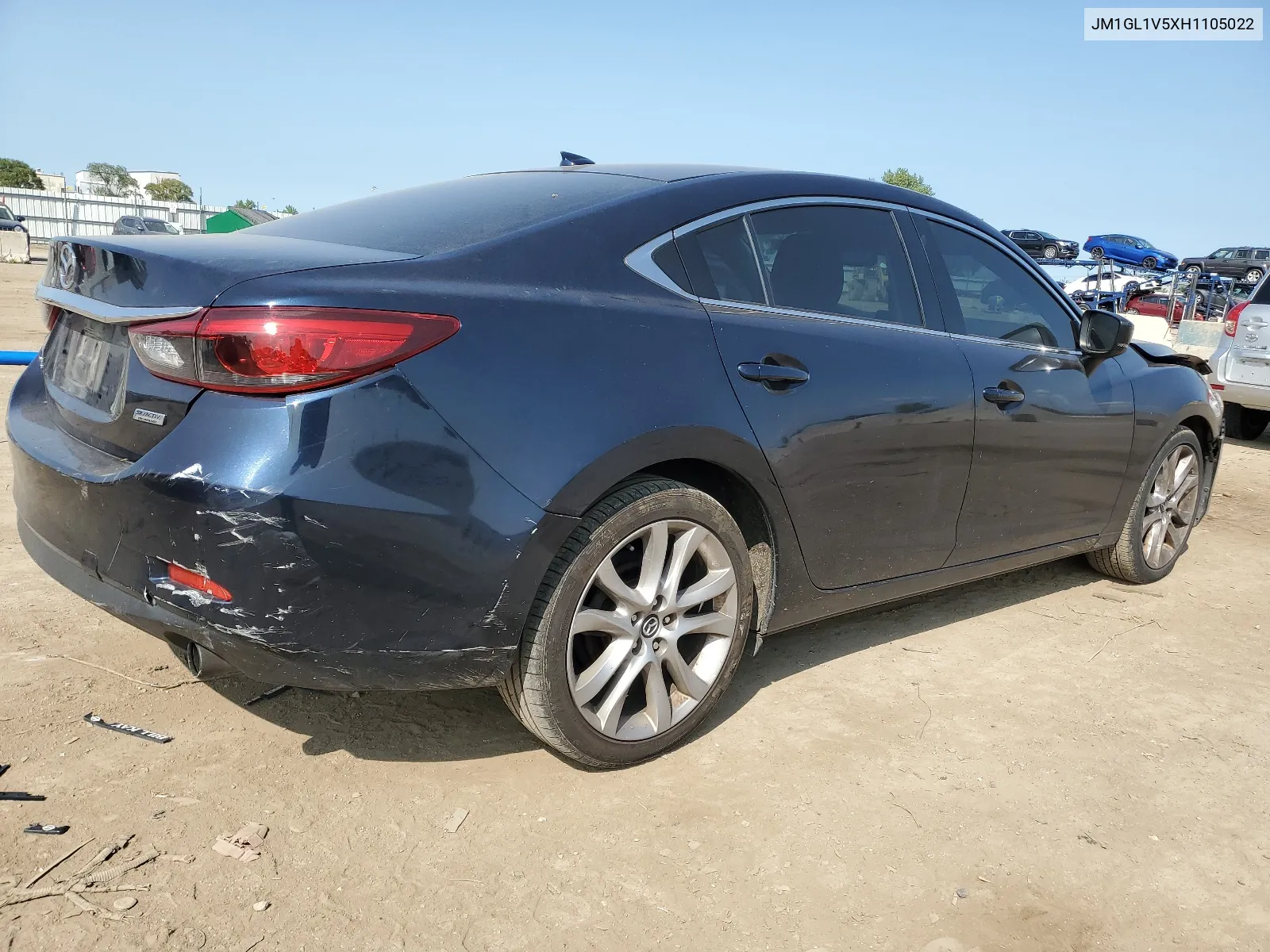 2017 Mazda 6 Touring VIN: JM1GL1V5XH1105022 Lot: 68542964