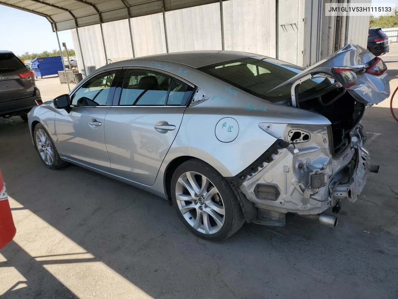 JM1GL1V53H1115133 2017 Mazda 6 Touring