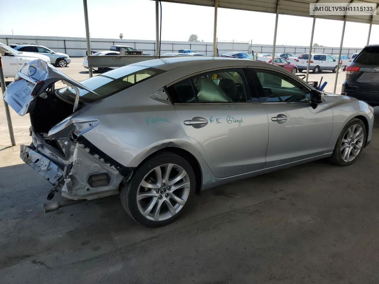 JM1GL1V53H1115133 2017 Mazda 6 Touring