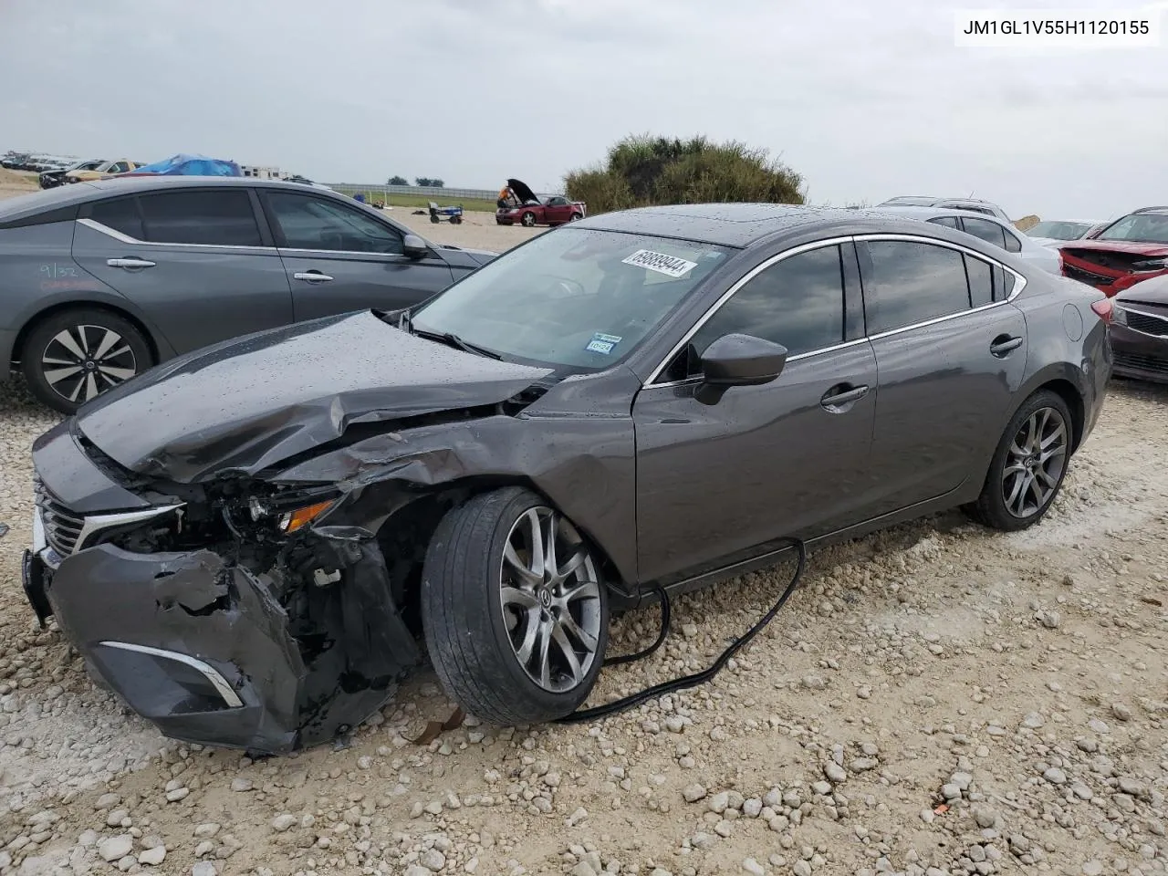 2017 Mazda 6 Touring VIN: JM1GL1V55H1120155 Lot: 69889944