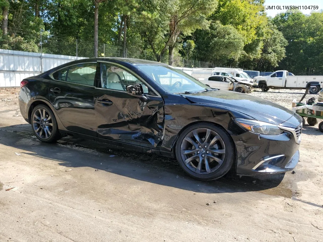 2017 Mazda 6 Grand Touring VIN: JM1GL1W53H1104759 Lot: 70389644